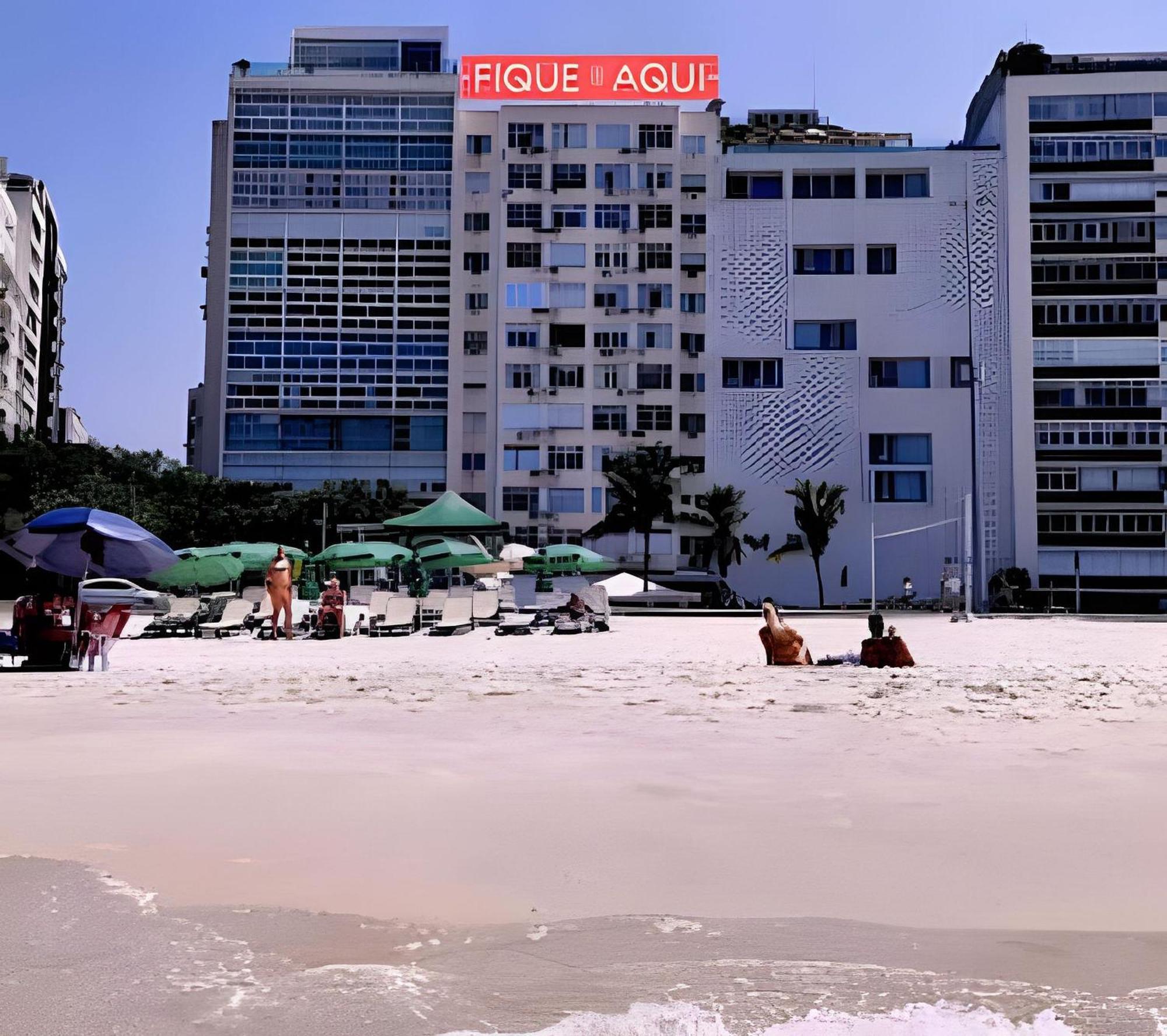 Studio Pe Na Areia Em Copacabana Rio de Janeiro Exterior foto